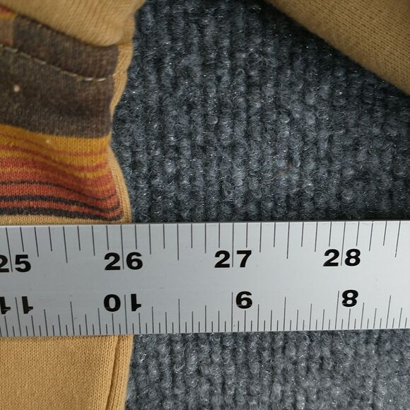 Outback Trading Company Men's Pullover Casey Hoodie Tan XXL Western Aztec - Picture 12 of 12